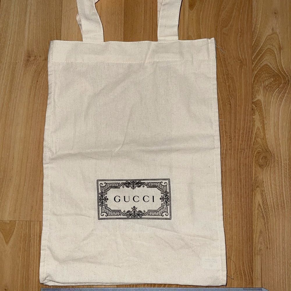 GUCCI Canvas Mini Tote Bag Gucci Canvas Mini Tote Bag GUCCI Canvas Mini Tote Bag - Picture 3 of 4